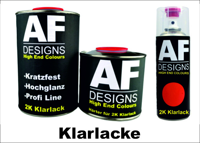 Klarlacke 1K 2K HS MS Spraydose Literware kratzfest