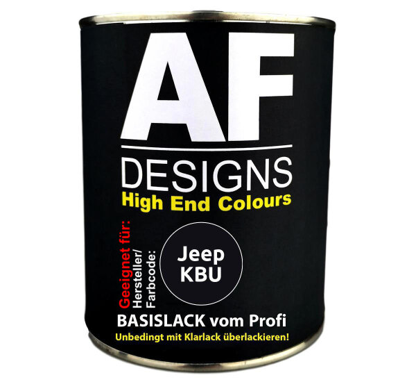1L Autolack für Jeep KBU True Blue Perl  Autolack Spritzfertig