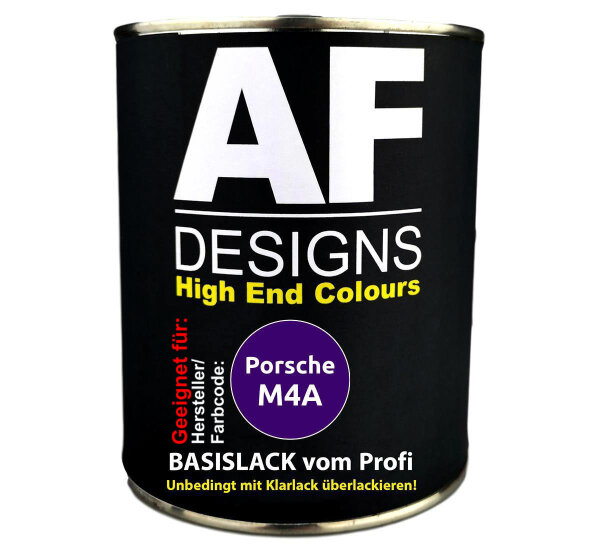 1L Autolack für Porsche M4A Ultraviolett  Autolack Spritzfertig