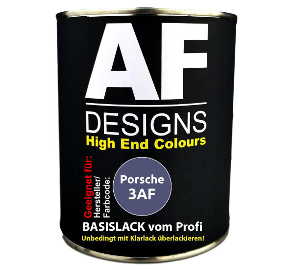 1L Autolack für Porsche 3AF Veilchenblau Metallic  Autolack Spritzfertig