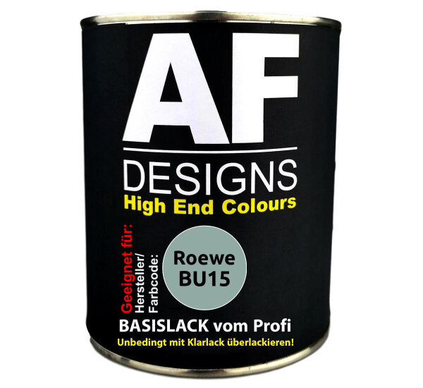 1L Autolack für Roewe BU15 Smoke Grey / Blue Grey  Autolack Spritzfertig