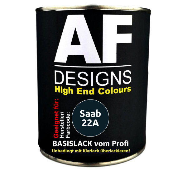 1L Autolack für Saab 22A Waterworld Perl Metallic  Autolack Spritzfertig