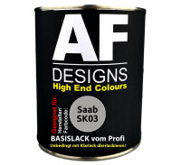 1L Autolack für Saab SK03 Silberkristall Metallic...