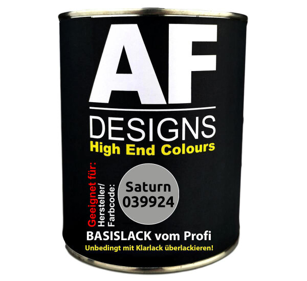 1L Autolack für Saturn 039924 Medium Marblehead Metallic  Autolack Spritzfertig