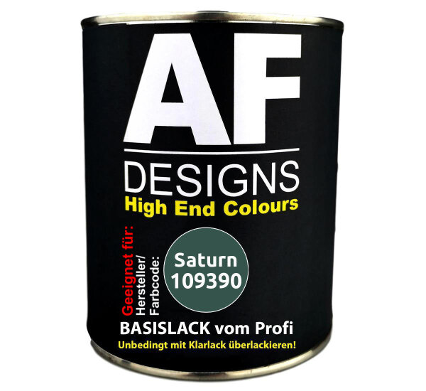 1L Autolack für Saturn 109390 Classic White  Autolack Spritzfertig