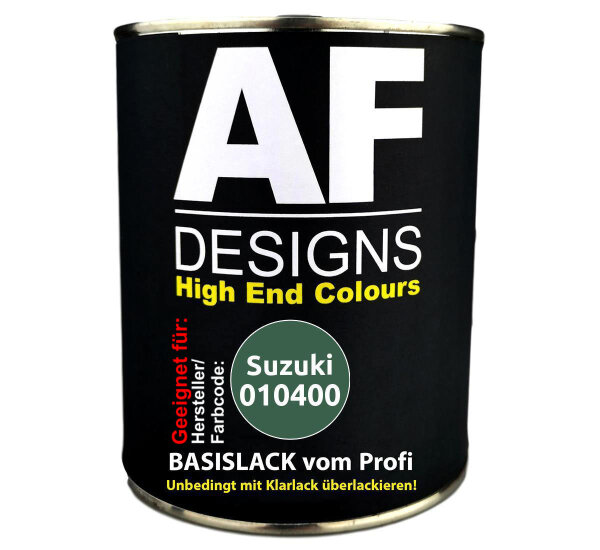 1L Autolack für Suzuki 010400 Emerald Green  Autolack Spritzfertig