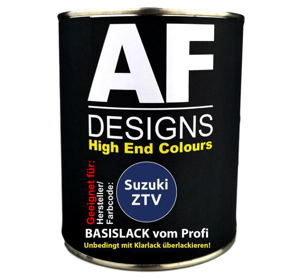 1L Autolack für Suzuki ZTV Boost Blue 2 Perl Metallic  Autolack Spritzfertig