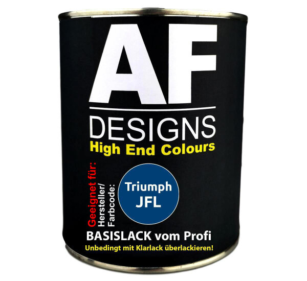 1L Autolack für Triumph JFL Paul Smith Blue  Autolack Spritzfertig