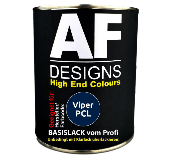 1L Autolack für Viper PCL Blue Streak Perl  Autolack Spritzfertig