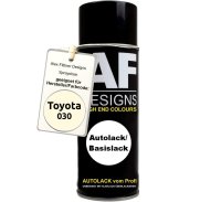 Autolack Spraydose für Toyota 030 White Basislack...