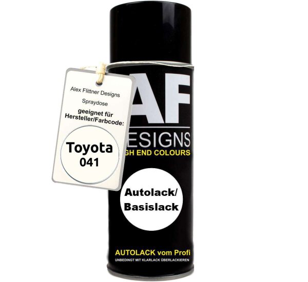 Für Toyota 041 White Spraydose Basislack Sprühdose 400ml