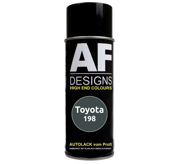 Für Toyota 198 Gray Pearl Metallic Spraydose Basislack Sprühdose 400ml