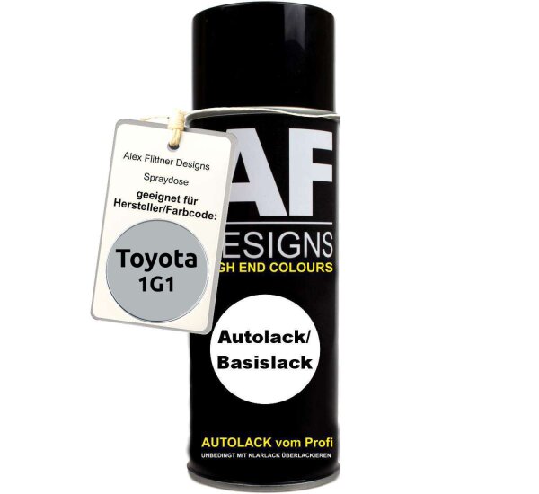 Für Toyota 1G1 Silver Metallic Spraydose Basislack Sprühdose 400ml