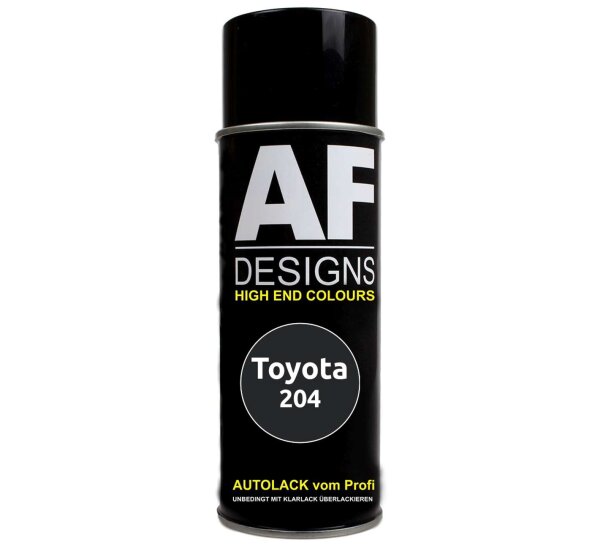 Für Toyota 204 Black Metallic Spraydose Basislack Sprühdose 400ml