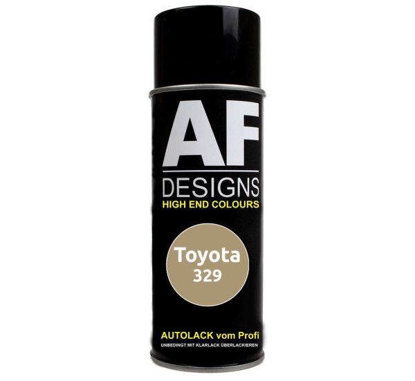 Für Toyota 329 Bege Claro Spraydose Basislack Sprühdose 400ml