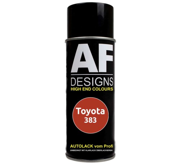 Für Toyota 383 Active Red Spraydose Basislack Sprühdose 400ml