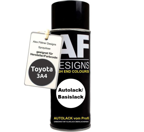 Für Toyota 3A4 Deep Plum Metallic Spraydose Basislack Sprühdose 400ml