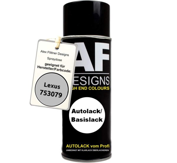 Für Lexus 753079 Silver Metallic Spraydose Basislack Sprühdose 400ml