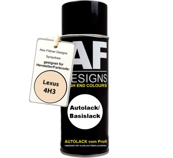 Für Lexus 4H3 Beige Spraydose Basislack Sprühdose 400ml