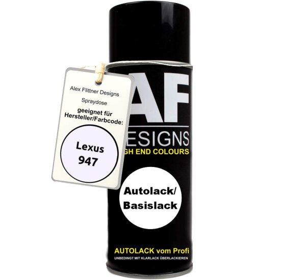 Für Lexus 947 Lavender White Spraydose Basislack Sprühdose 400ml