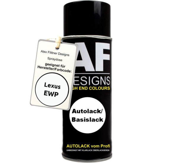 Für Lexus EWP Arctic White Spraydose Basislack Sprühdose 400ml