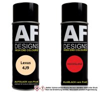 Spraydose für Lexus 4J9 Light Tan Basislack Klarlack...