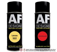 Spraydose für Lexus 522 Yellow Basislack Klarlack...