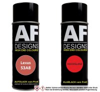 Spraydose für Lexus 53A8 Red Basislack Klarlack...