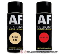 Spraydose für Lexus 548 Yellow Basislack Klarlack...