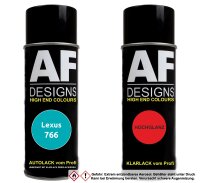 Spraydose für Lexus 766 Turquoise Basislack Klarlack...