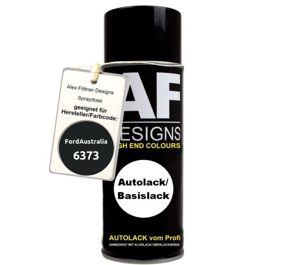 Für FordAustralia 6373 Raven Black Spraydose Basislack Sprühdose 400ml