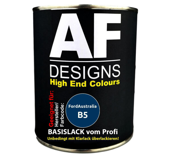 1L Autolack für FordAustralia B5 Bright Sapphire Perl  Autolack Spritzfertig