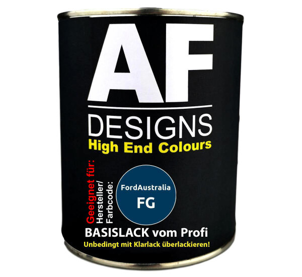 1L Autolack für FordAustralia FG Cobalt Blue Metallic  Autolack Spritzfertig