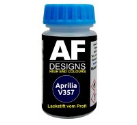 Lackstift für Aprilia V357 Blu Perl schnelltrocknend Tupflack Motorradlack