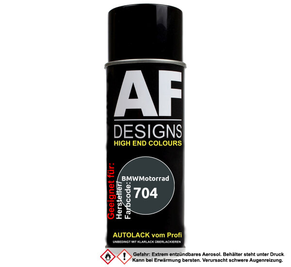Motorradlack Spraydose für BMWMotorrad 704 Graphit Perl Basislack Sprühdose 400ml