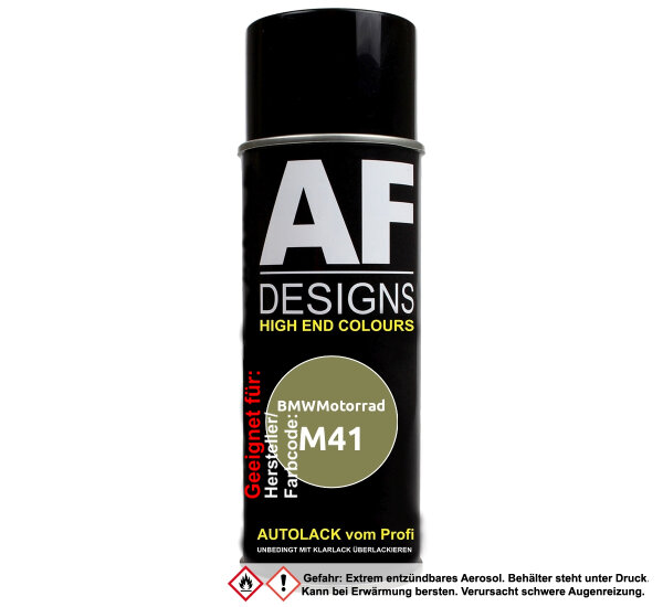 Motorradlack Spraydose für BMWMotorrad M41 Kalamata Metallic Basislack Sprühdose 400ml