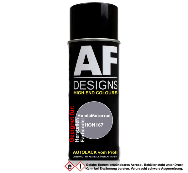 Motorradlack Spraydose für HondaMotorrad HON167 Violet Metallic Basislack Sprühdose 400ml