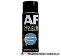 Motorradlack Spraydose für HondaMotorrad HON154 Blue Metallic Basislack Sprühdose 400ml
