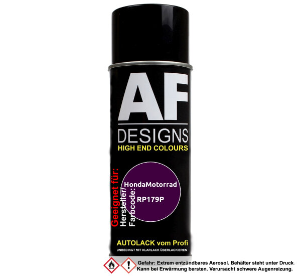 Motorradlack Spraydose für HondaMotorrad RP179P Amethyst Purple Perl Basislack Sprühdose 400ml