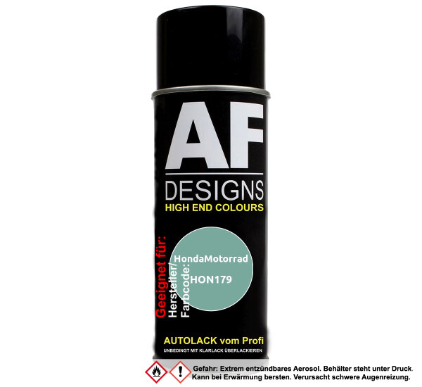 Motorradlack Spraydose für HondaMotorrad HON179 Green Metallic Basislack Sprühdose 400ml