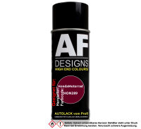 Motorradlack Spraydose für HondaMotorrad HON289 Dark Candy Red Basislack Sprühdose 400ml