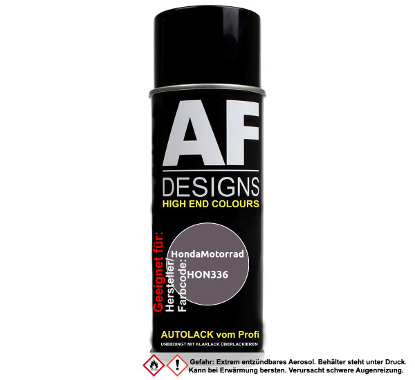 Motorradlack Spraydose für HondaMotorrad HON336 Tower Silver Metallic Basislack Sprühdose 400ml