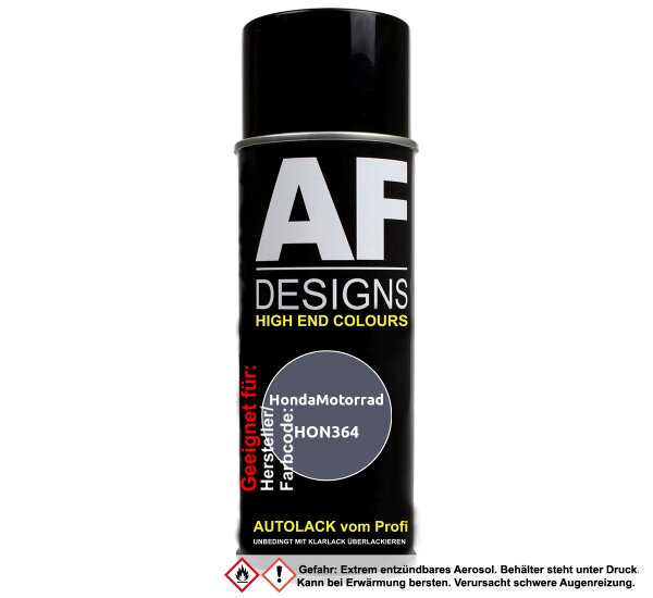 Motorradlack Spraydose für HondaMotorrad HON364 Cyber Silver Metallic Basislack Sprühdose 400ml