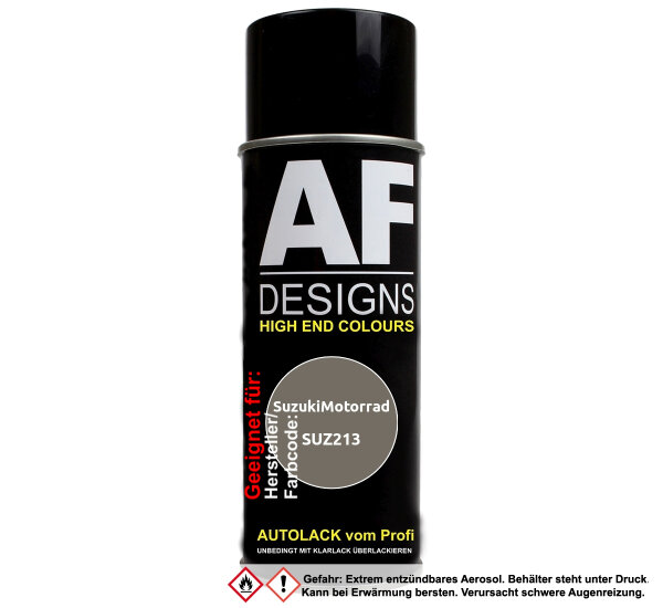 Motorradlack Spraydose für SuzukiMotorrad SUZ213 Mistic Silber Metallic Basislack Sprühdose 400ml