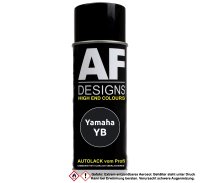 Motorradlack Spraydose für Yamaha YB Deep Black...