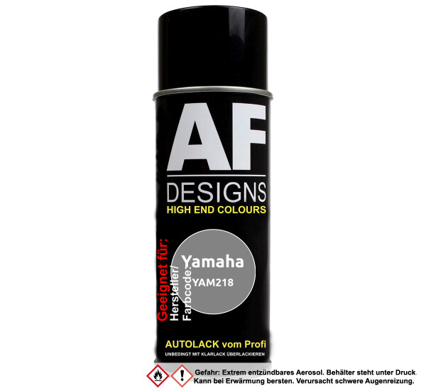 Motorradlack Spraydose für Yamaha YAM218 Tealtech Basislack Sprühdose 400ml