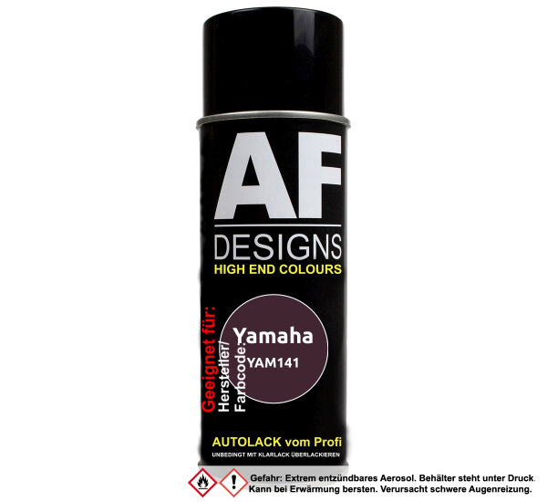 Motorradlack Spraydose für Yamaha YAM141 Violet Perl Basislack Sprühdose 400ml