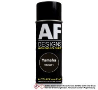 Motorradlack Spraydose für Yamaha YAM211 Black...