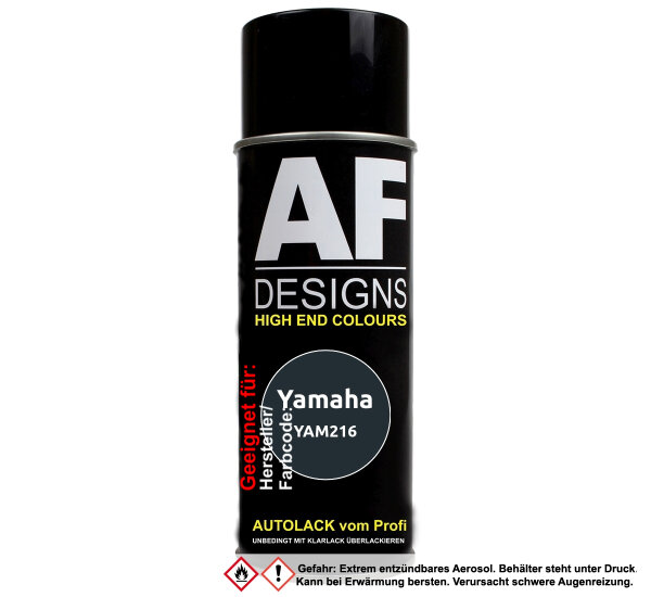 Motorradlack Spraydose für Yamaha YAM216 Blue Metallic Basislack Sprühdose 400ml
