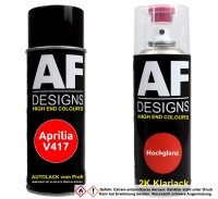 2K Spraydose Set für Aprilia V417 Rosso Corsa...